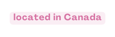 located in Canada