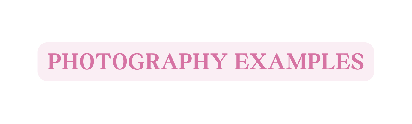 photography examples